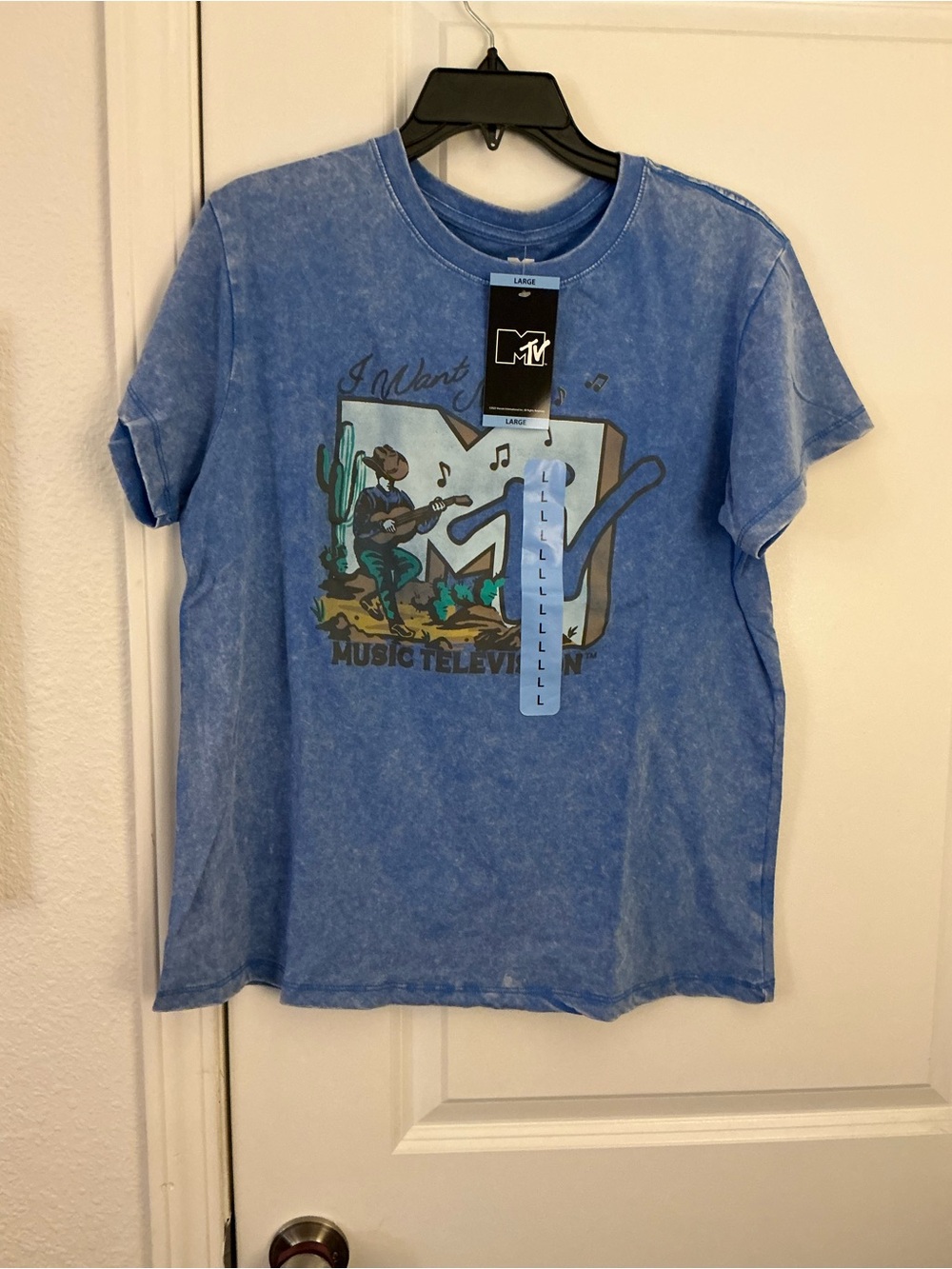 MTV Kids Blue Graphic Tee - Denim Wash
